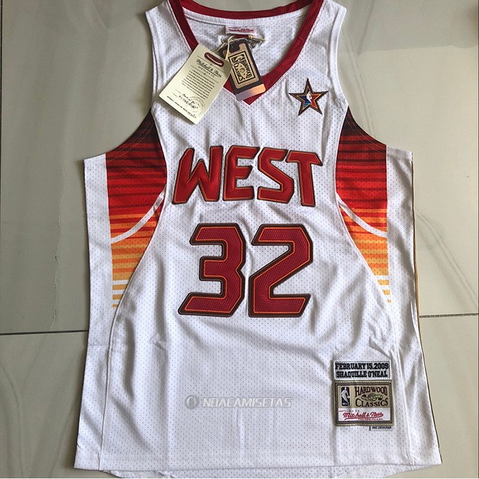Camiseta All Star 2009 Shaquille O'Neal #32 Blanco